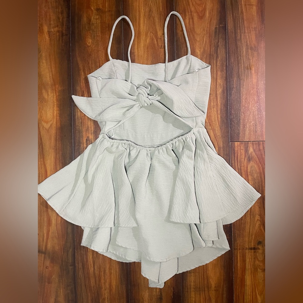 Windsor Ivory Spaghetti Strap Romper